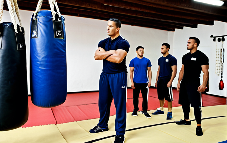 격투기 후원 시스템 - **
"A professional MMA fighter, fully clothed in athletic gear with sponsor logos (appropriate and ... 격투기 후원 시스템 - **
"A professional MMA fighter, fully clothed in athletic gear with sponsor logos (appropriate and ...